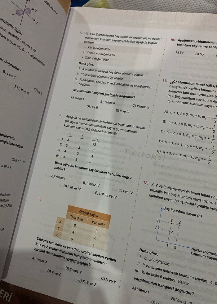 Testokul ayt kimya soru bankası - Görsel 4