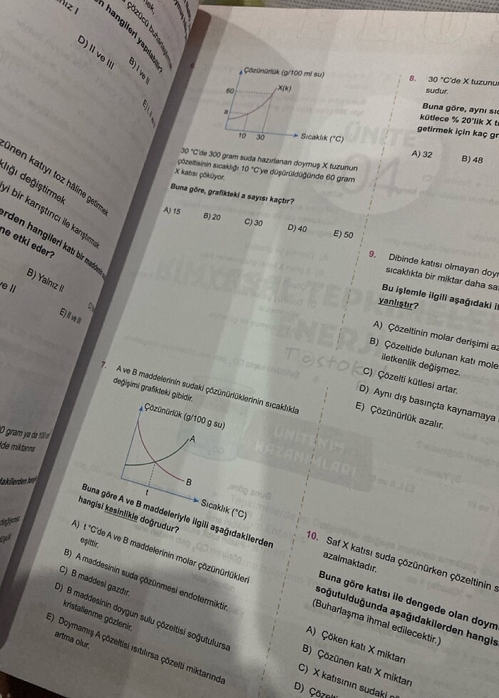 Testokul ayt kimya soru bankası - Görsel 5