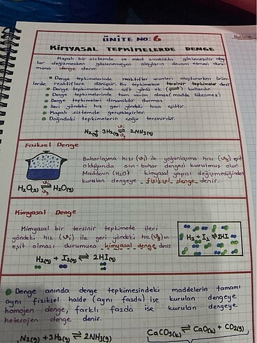Ayt kimya yazılı defter PANDÜL - Görsel 6