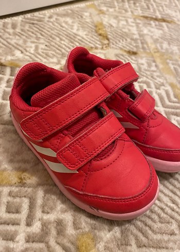 Kız Çocuk Pembe Cırt Cırtlı Spor Ayakkabı - Görsel 3