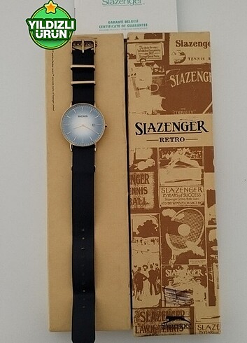 Slazenger SL.9.1970.1.03 RETRO Erkek Kol Saati