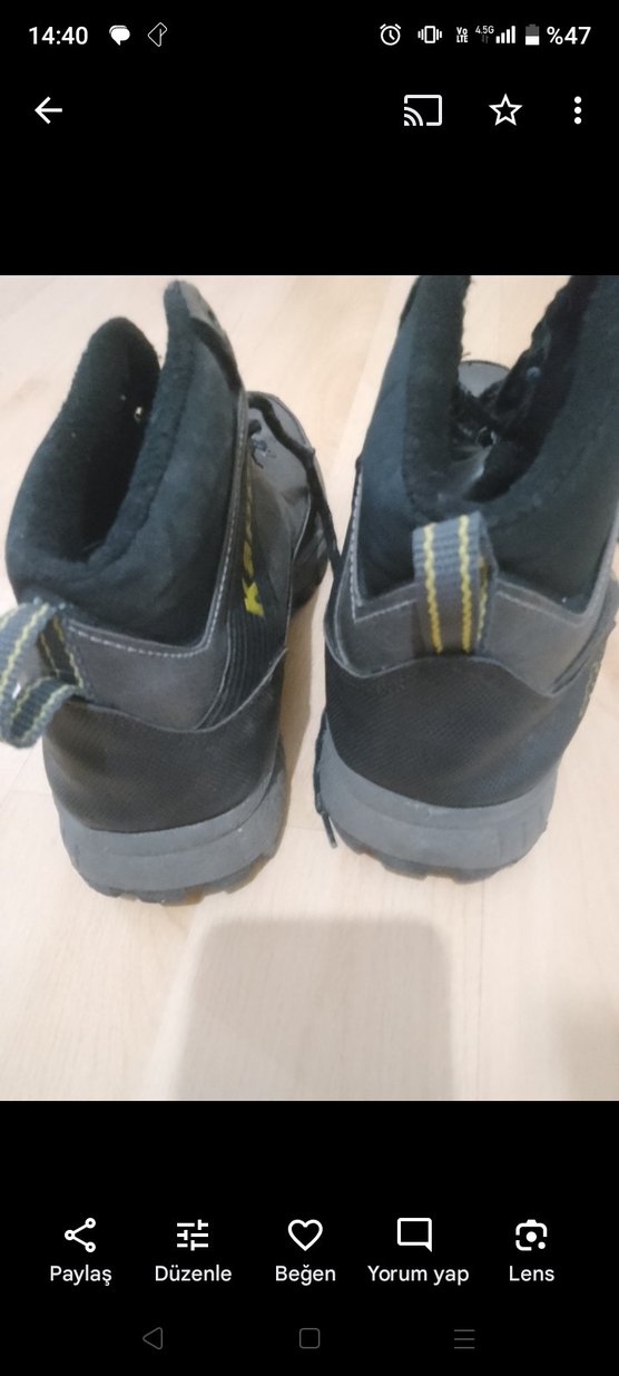 Gri Kappa Erkek Outdoor Botları - Görsel 2