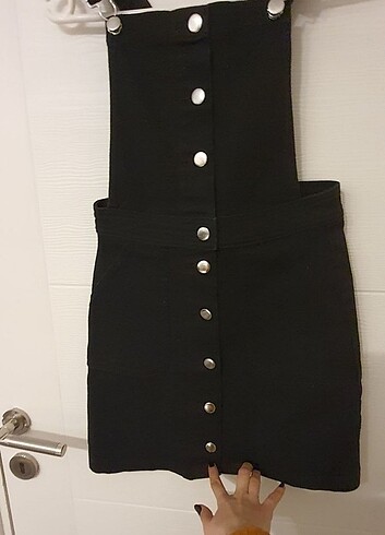 11-12 Yaş Beden siyah Renk H&M elbise
