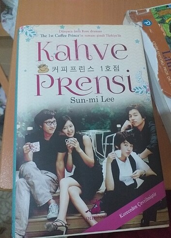 Kahve prensi kdrama kitap
