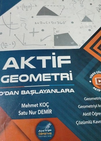 Aktif Geometri Kitabı - Sıfırdan Başlayanlar İçin