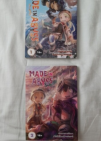 Made in Abyss 1. ve 2. Cilt Manga