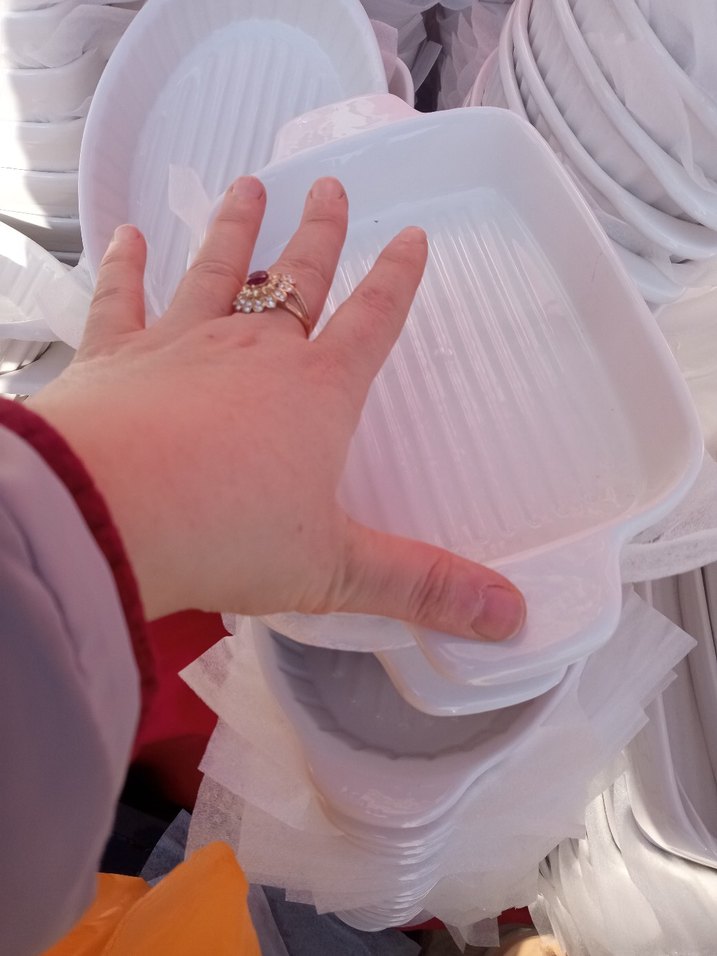 3 adet sunum tabağı - Görsel 2