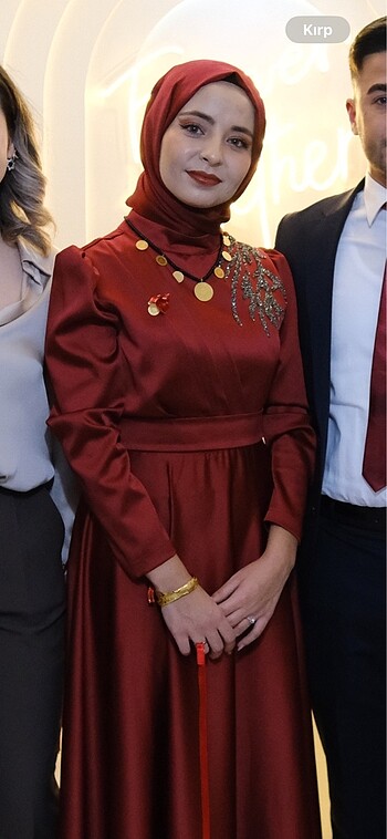 Bordo abiye