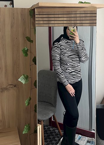 Zebra Desenli bluz - Görsel 2