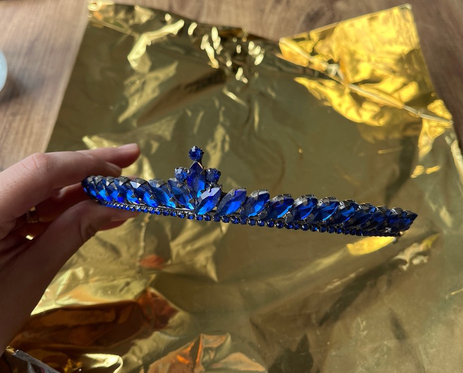 Mavi Kristal Taç - Görsel 3