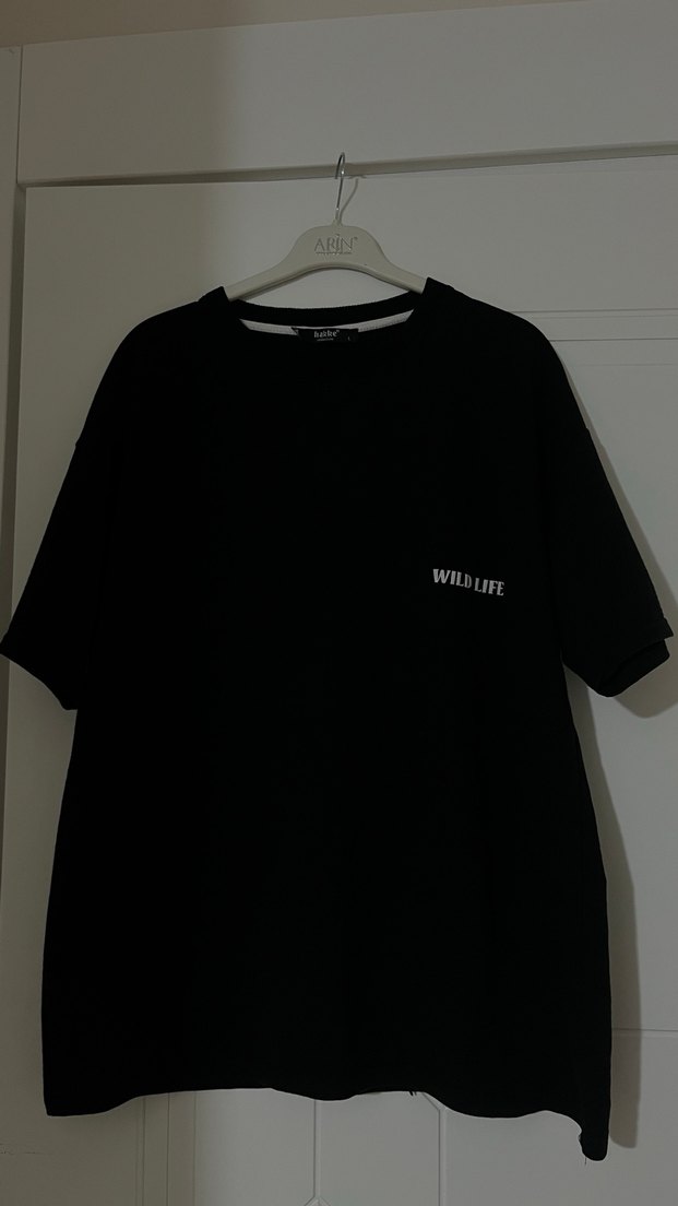 Siyah Leoparlı Tşört - Görsel 4