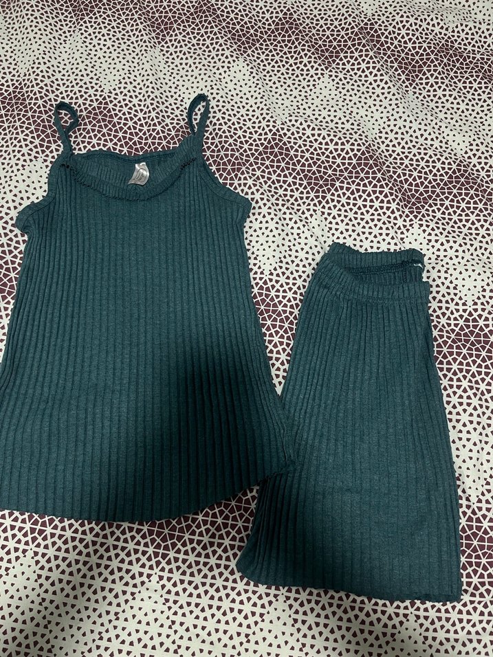 Fitilli Şort Takım - Görsel 5