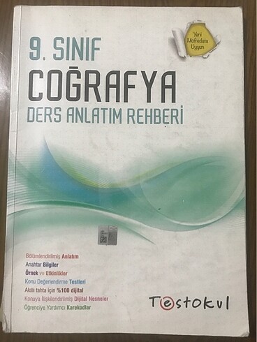 9.sınıf coğrafya ders anlatım rehberi test okul