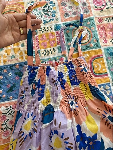 l Beden çeşitli Renk Çok tatlı çiçekli elbise