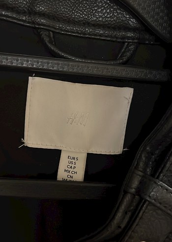 Siyah Deri Ceket Kadın - Görsel 2