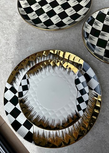 Damalı tabak - Görsel 6