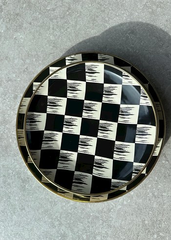 Damalı tabak - Görsel 3