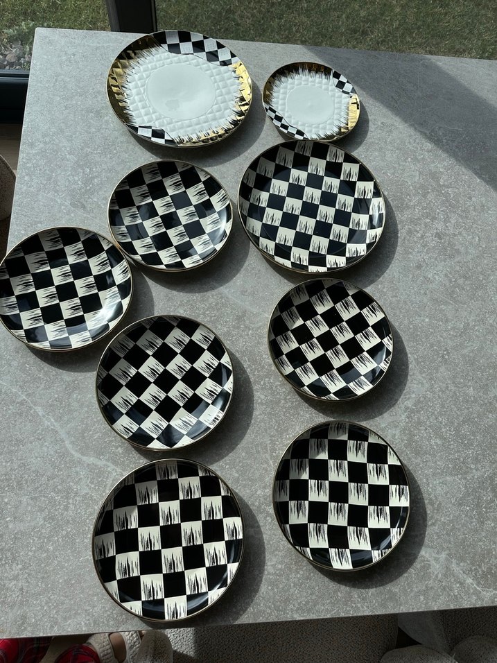 Damalı tabak - Görsel 2