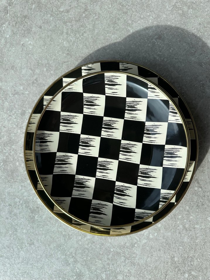 Damalı tabak - Görsel 3