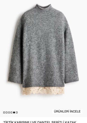 H&M tiftik kazak - Görsel 4