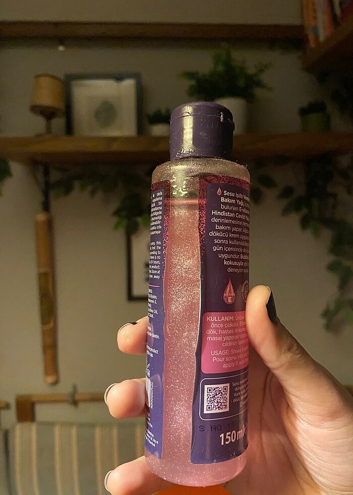 Sesu simli cilt bakım yağı - Görsel 3