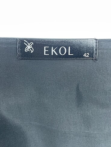 42 Beden siyah Renk Ekol Kısa Elbise %70 İndirimli.