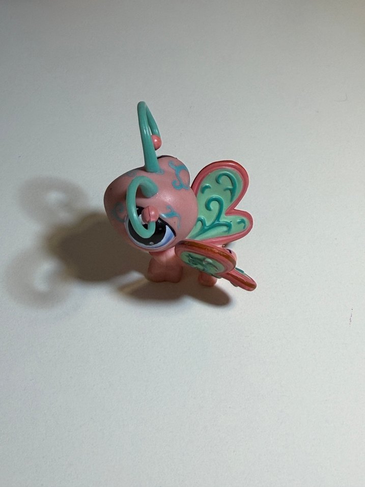 Pastel Pembe Kanatlı kelebek minis - Görsel 4