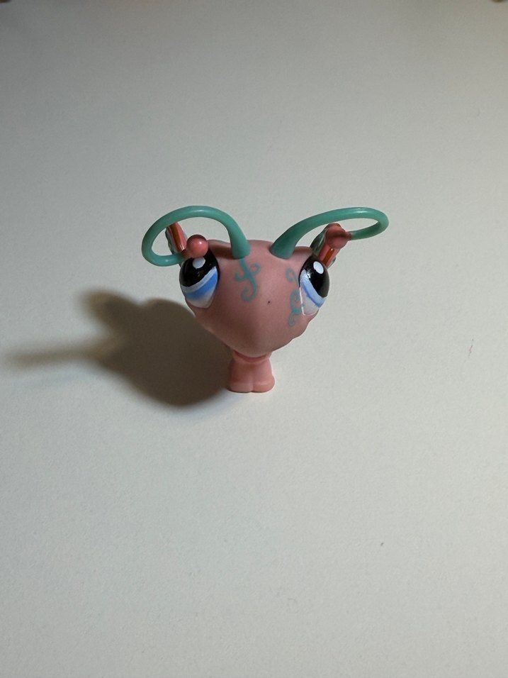 Pastel Pembe Kanatlı kelebek minis - Görsel 2