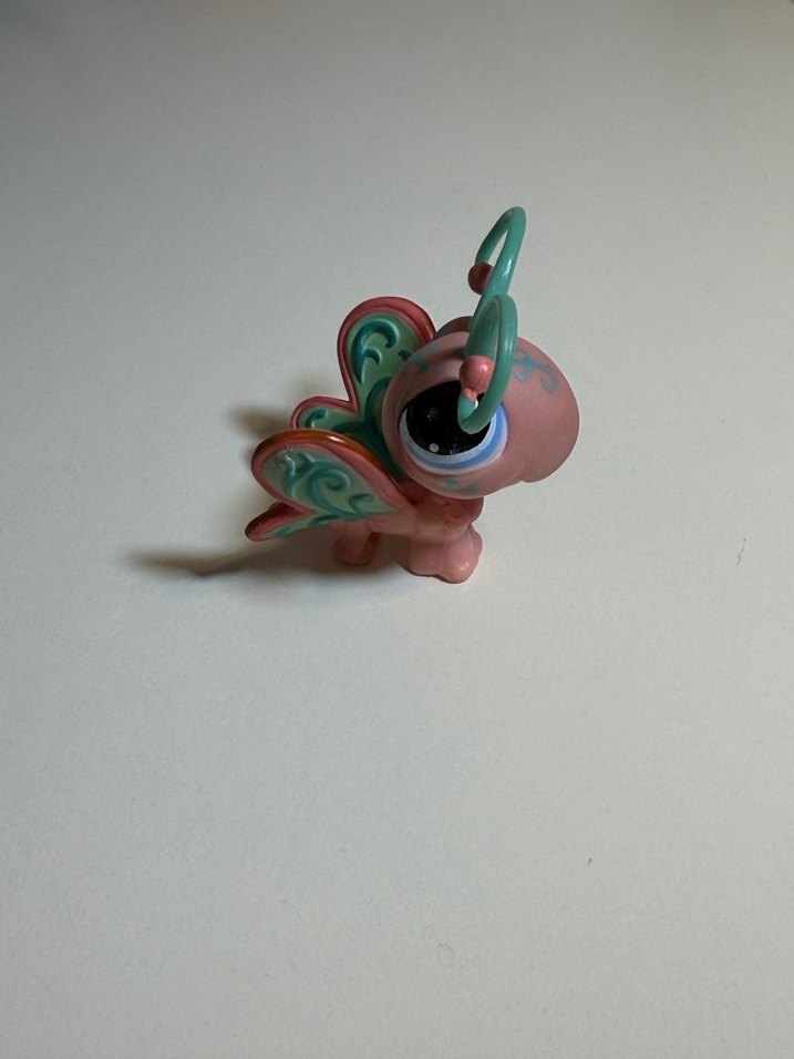 Pastel Pembe Kanatlı kelebek minis - Görsel 3