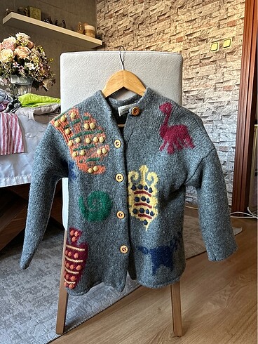 Benetton rustik bohem hırka