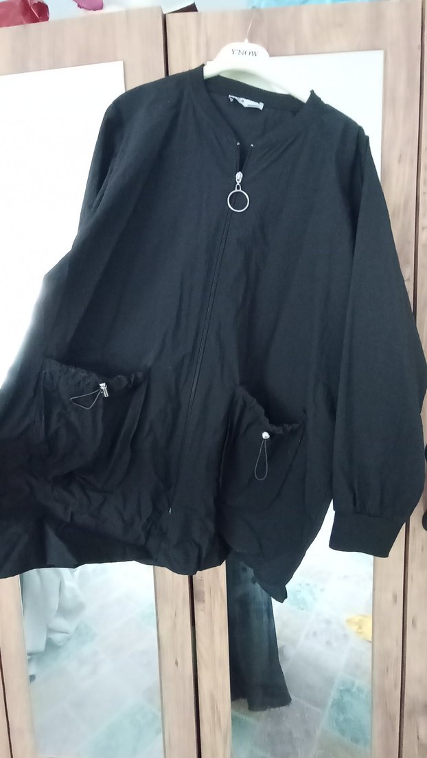 kadın kap ince mont - Görsel 4