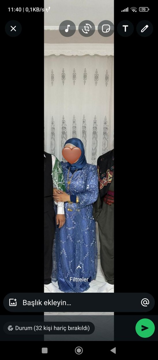 yöresel  Abiye Elbise - Görsel 3