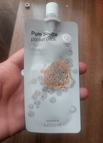 Missha uyku maskesi pearl - Görsel 2