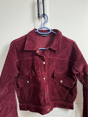 Trendyol & Milla KADİFE CROP CEKET????