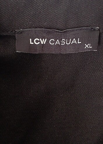 xl Beden siyah Renk LCW casual kadın Gabardin gömlek/ceket sonbahar~