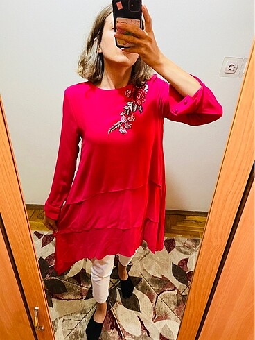 Fuşya Tunik