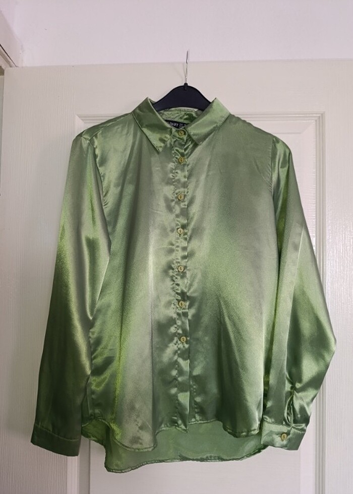 Saten gömlek - Görsel 3