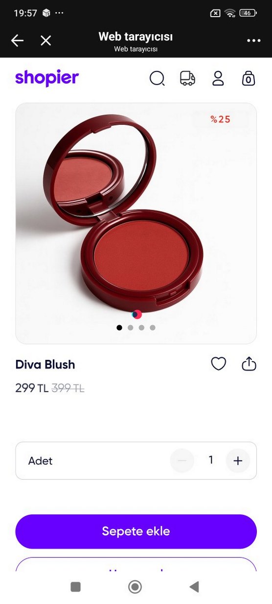 PADEN Ikonik Bordo Allık - Görsel 2