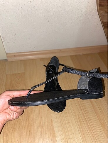 Diğer Siyah sandalet
