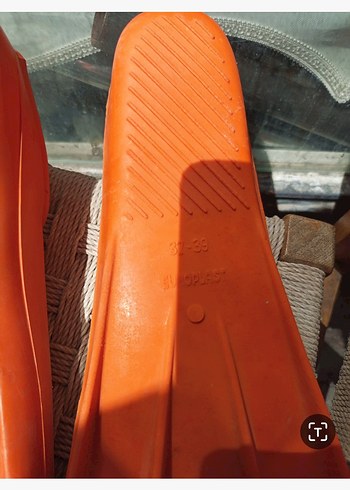 Turuncu Erkek Su Ayakkabısı Velcro - Görsel 3