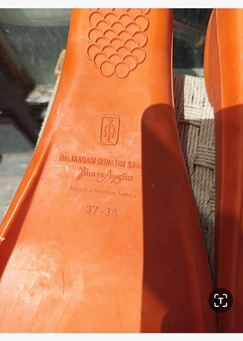 Turuncu Erkek Su Ayakkabısı Velcro - Görsel 4