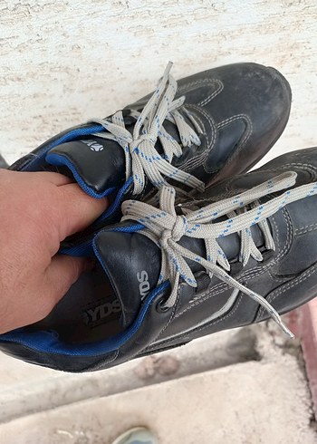 Gri Bağcıklı Erkek Outdoor Spor Ayakkabı iş ayak. 42 no - Görsel 3