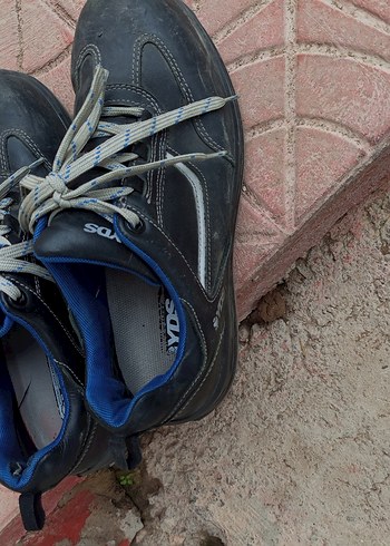 Gri Bağcıklı Erkek Outdoor Spor Ayakkabı iş ayak. 42 no - Görsel 4