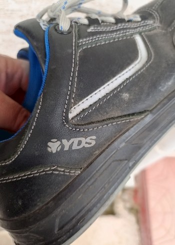 Gri Bağcıklı Erkek Outdoor Spor Ayakkabı iş ayak. 42 no - Görsel 2