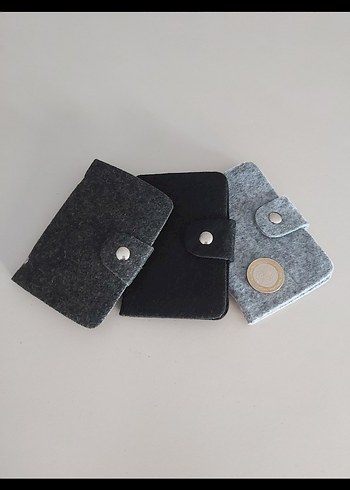 Nakışlı Gri Erkek Cüzdanı - Görsel 3