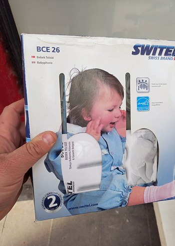 Switel BCE 26 Beyaz Bebek Telsizi - Görsel 4