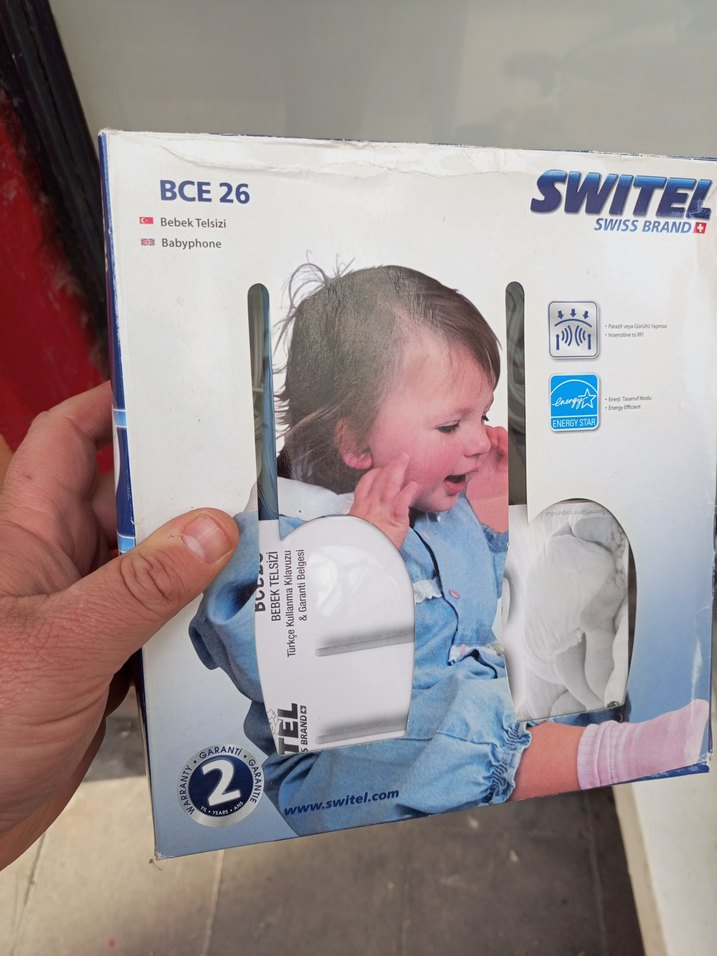 Switel BCE 26 Beyaz Bebek Telsizi - Görsel 4