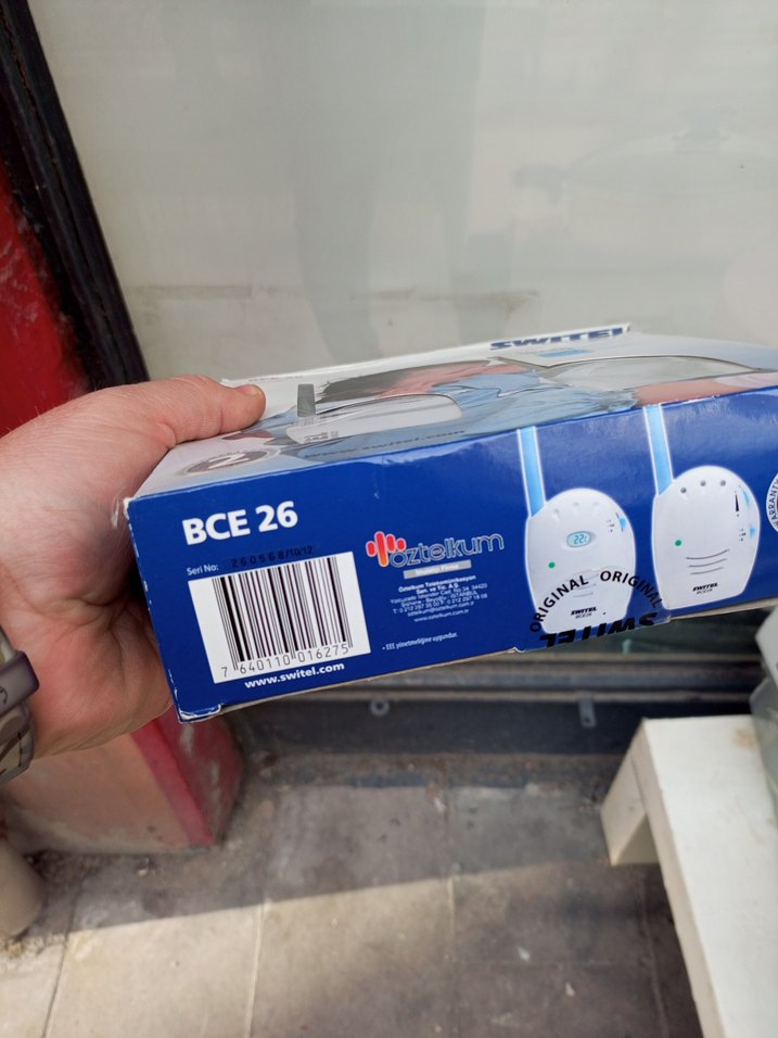 Switel BCE 26 Beyaz Bebek Telsizi - Görsel 2