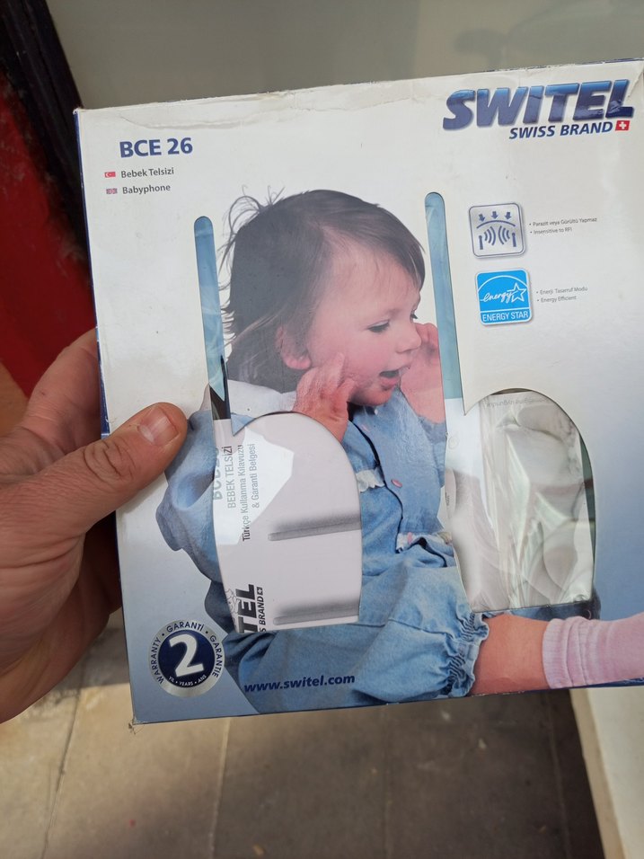 Switel BCE 26 Beyaz Bebek Telsizi - Görsel 3