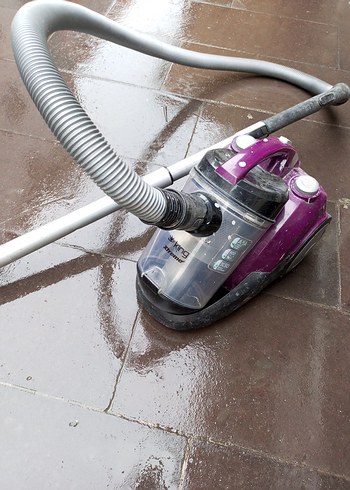 Mor ve Gri Toz Torbalı Elektrikli Süpürge kıng marka - Görsel 7